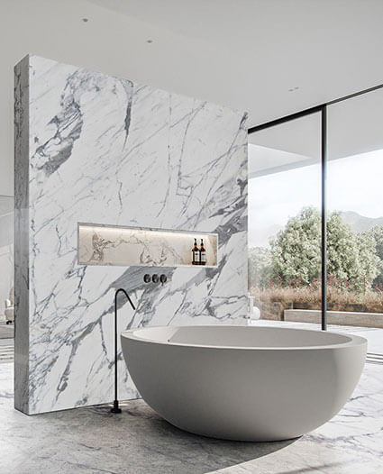 Statuario Marble slabs Kishangarh